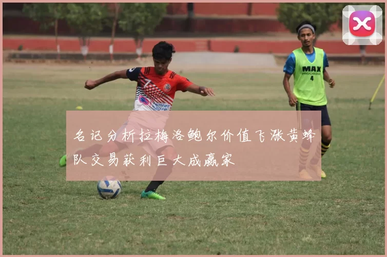 名记分析拉梅洛鲍尔价值飞涨黄蜂队交易获利巨大成赢家